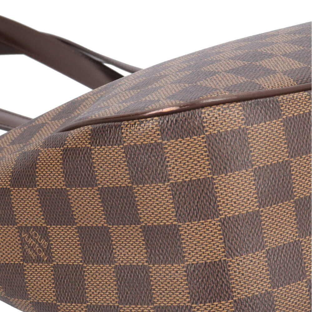 LOUIS VUITTON Brown Damier Canvas Tote Bag - Picture 8 of 11